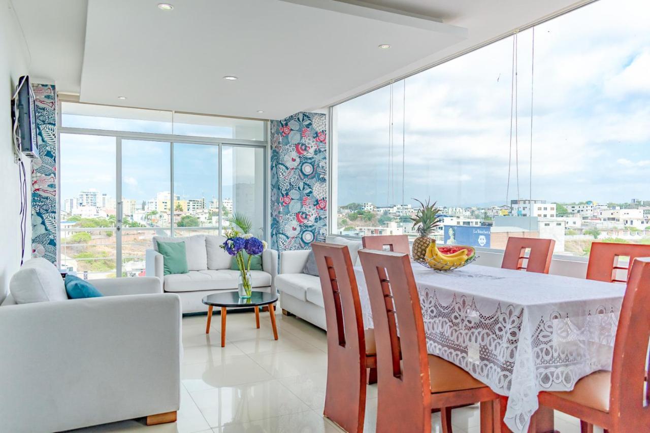 A7 Acqualina Ocean View&Pool 2 Dormitorios 1 Bano Capacidad 7 Personas Barrio Umina Manta Exterior foto
