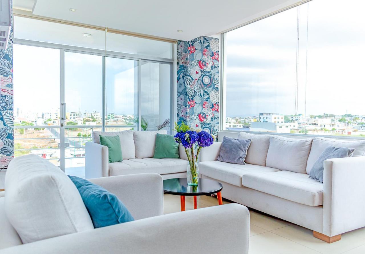 A7 Acqualina Ocean View&Pool 2 Dormitorios 1 Bano Capacidad 7 Personas Barrio Umina Manta Exterior foto